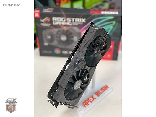 Asus ROG STRIX RX570 OC 8GB GAMING 256 Bit GDDR5 EKRAN KARTI