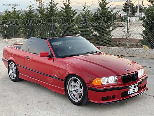 bmw 3 series 318i 318i 97 model e36 cabrio hellrot hardtop sineklik at sahibinden com 923640588