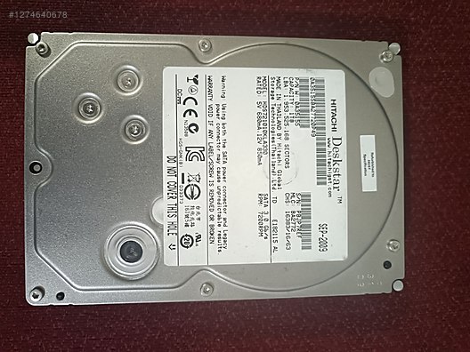 İkinci El ve Sıfır Alışveriş / Bilgisayar / Masaüstü / Donanım / Harddisk (Dahili)