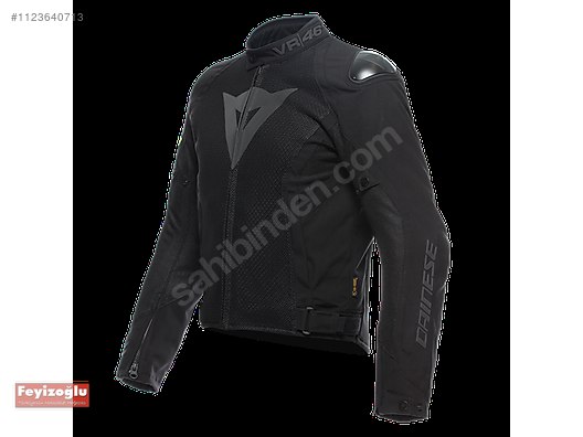 DAINESE VR46 WETLAP AIR D-DRY JACKET BLACK/FLUO-YELLOW at