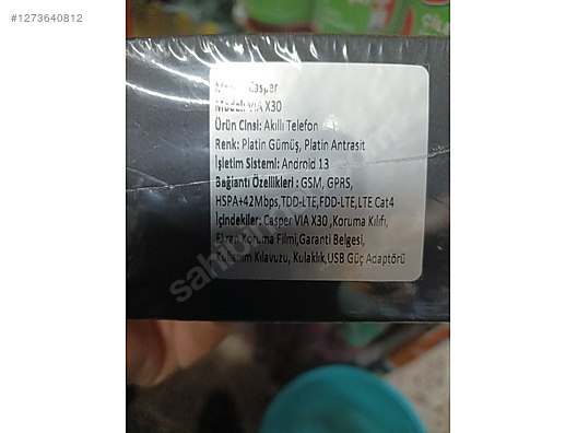 Used & Brand New Items / Cell Phones & Accessories / Cell Phones / Casper / VIA X30