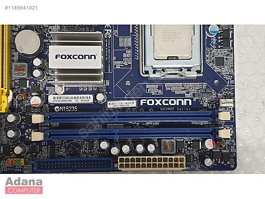 775 Pin / FOXCONN G41MXP / DDR3 / QUAD CPU DESTEKLİ - Anakart ve Tüm ...