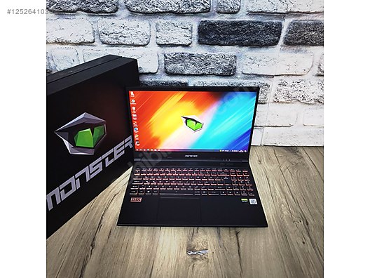 MONSTER TULPAR RTX 2060 16 RAM 512 SSD 144 HZ EKRAN İlan