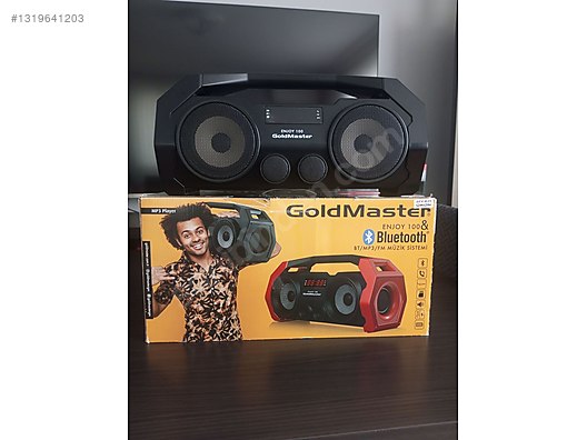 GoldMaster Bluetooth Hoparlör - 1319641203
