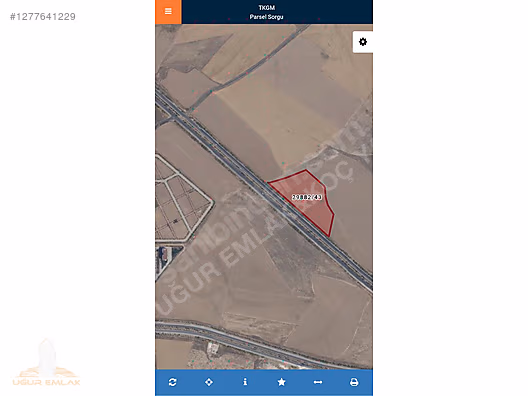 ALİYA İZZET BEGOVİÇ CADDESİNE SIFIR YATIRIMLIK TARLA #1277641229