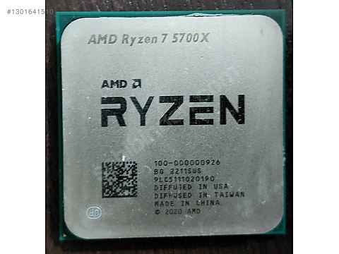 AMD RYZEN 7 5700X İŞLEMCİ TRAY sahibinden.comda - 1301641510