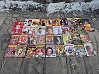 34 adet Galatasaray dergisi ve 2 poster