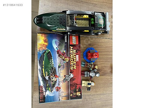 Lego Marvel 76006 kutusuz Iron Man War Machine Aldrich Killian