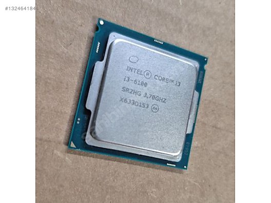 INTEL i3 6100 İşlemci sahibinden.comda - 1324641844