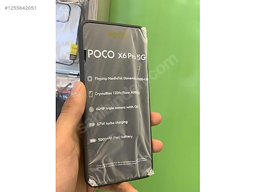 İkinci El ve Sıfır Alışveriş / Cep Telefonu & Aksesuar / Cep Telefonu / Xiaomi / Poco X6 Pro