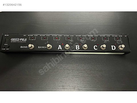 Joyo / Wave-X PXL8 Pedal Switching System - Efekt Pedalı ve Diğer