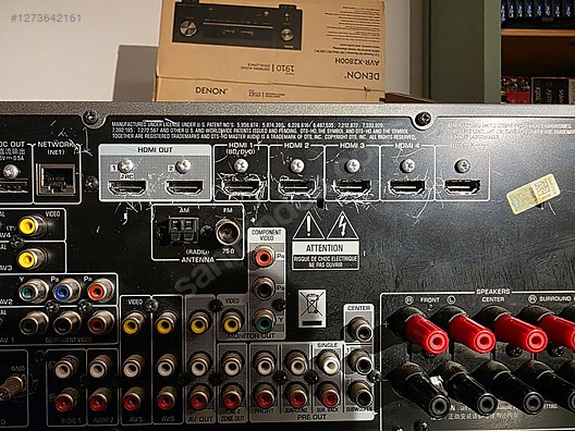 Yamaha RX-V775 AV Receiver Amfi sahibinden.comda - 1273642161