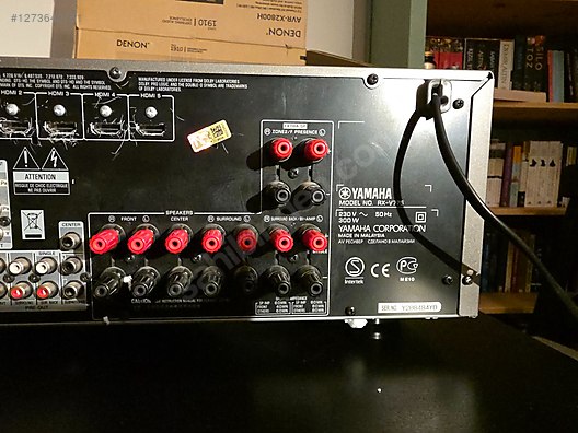 Yamaha RX-V775 AV Receiver Amfi sahibinden.comda - 1273642161