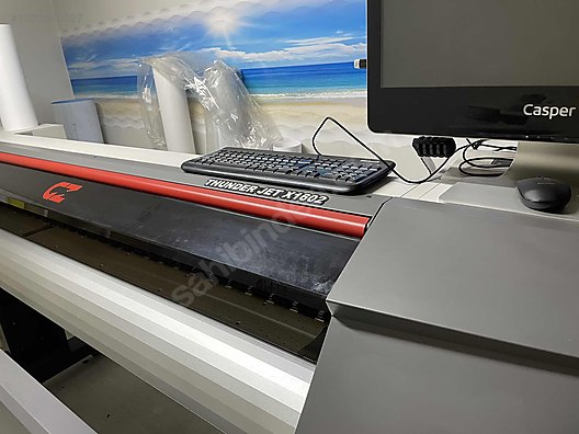 Plotter / Tunderjet 1602 dijital baskı makinası xp 600 çift kafa ...