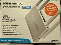 Keenetic Carrier Dsl AC 1200 Modem