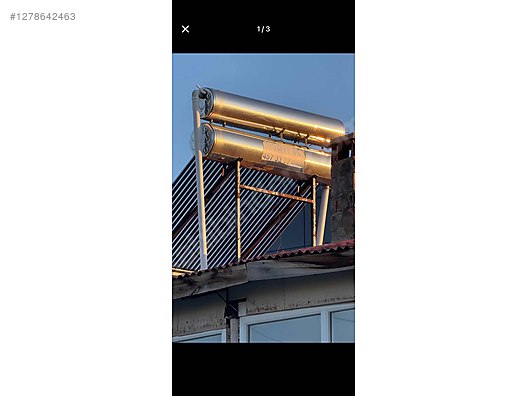 İkinci El ve Sıfır Alışveriş / Bahçe & Yapı Market / Yapı Malzemeleri / Isıtma / Güneş Enerjisi Sistemi