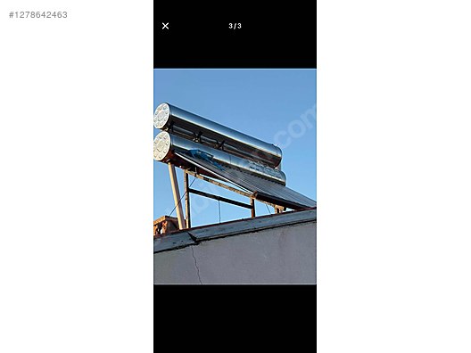 İkinci El ve Sıfır Alışveriş / Bahçe & Yapı Market / Yapı Malzemeleri / Isıtma / Güneş Enerjisi Sistemi