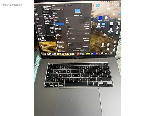 Apple Macbook / Apple MacBook Pro 16 2019 i7 16GB 512GB Touch Bar