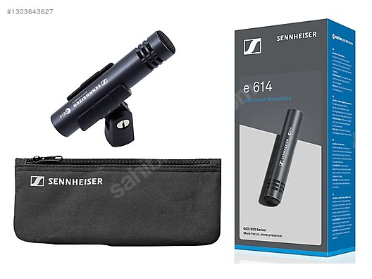 Sennheiser E 614 Condenser Enstruman Mikrofonu Yeni Kutulu E614