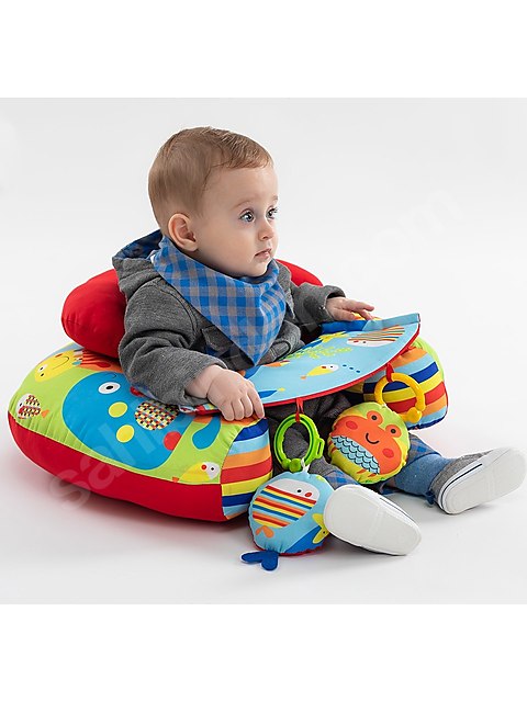 WellGro Happy Marine Oyuncaklı Yer Minderi