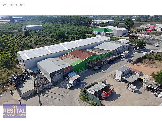 Samanlı'da Satılık 801m² Açık Alanlı Fabrika ve Arsa FIRSAT