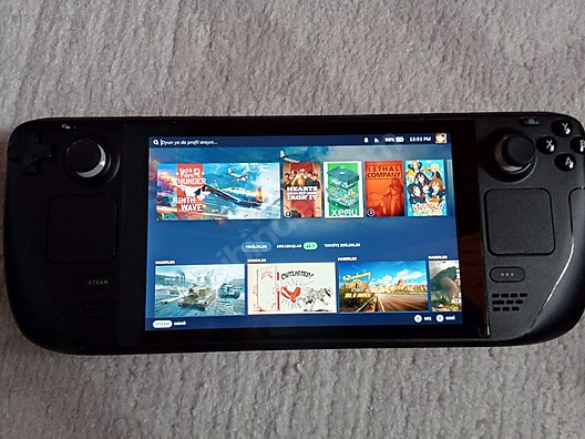Steam deck LCD 512gb+64gb SD kart sahibinden.comda - 1311644008