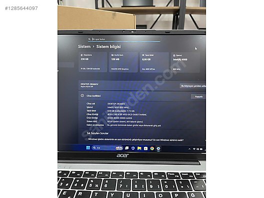 Used & Brand New Items / Computers / Laptops & Notebooks / Laptops / Acer