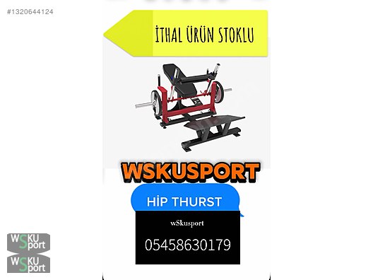 WSKUSPORT HACK SQUAT &LEG PRES İTHAL ÜRÜNLERİMİZ STOKLUDUR