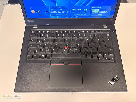 Lenovo / Lenovo Thinkpad L480 i5-8250u 8Gb Ram 256Gb Ssd 14' Stok+