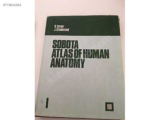 Sobotta Insan Anatomisi Atlasi Ikinci El Saglik Tip Kitaplari Sahibinden Com Da 778644364