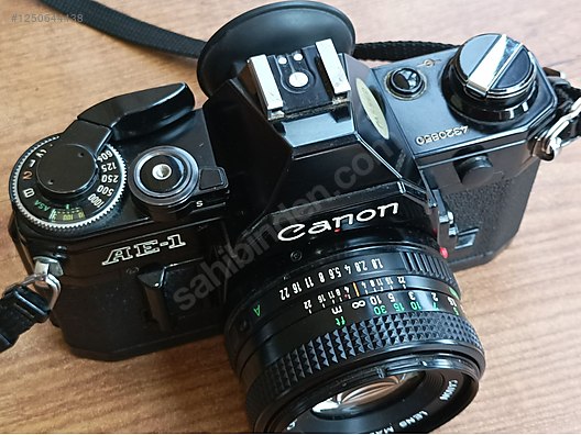 35 mm SLR / Canon / Canon AE 1 Fotoğraf Makinesi on sahibinden.com