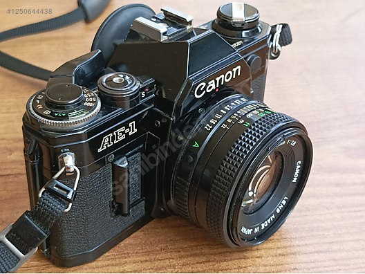 35mm Filmli SLR / Canon / Canon AE 1 Fotoğraf Makinesi sahibinden