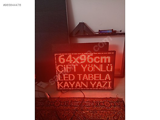 led tabela kayan yazi cift tarafli 64x96cm yapi malzemeleri ve elektronik urunler sahibinden com da 965644476