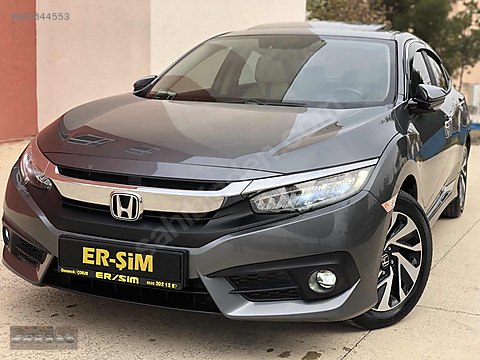 honda civic 1 6i vtec eco executive ersim den 2017 honda civic executive 18 bin de boyasiz hatasiz at sahibinden com 940644553