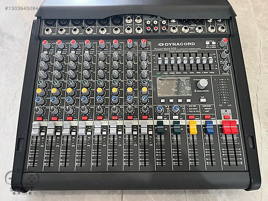 Dynacord Powermate 600 mk3 2 x 1000 Watt Ses Mikseri sahibinden