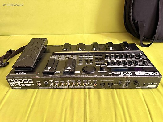 Boss GT-8 Prosesör + footswitch - Prosesör ve Diğer Enstrüman Yan