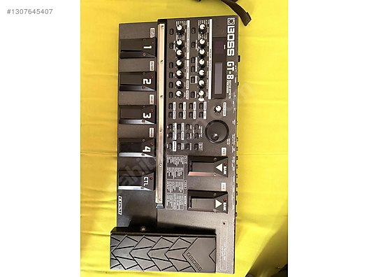 Boss GT-8 Prosesör + footswitch - Prosesör ve Diğer Enstrüman Yan