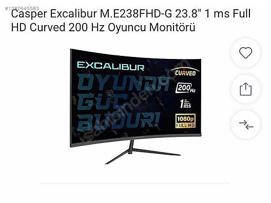 Tam takım excalibur e600 + oval ekran - Alışveriş :: Sıfır, İkinci El Ürünlerle sahibinden.com'da