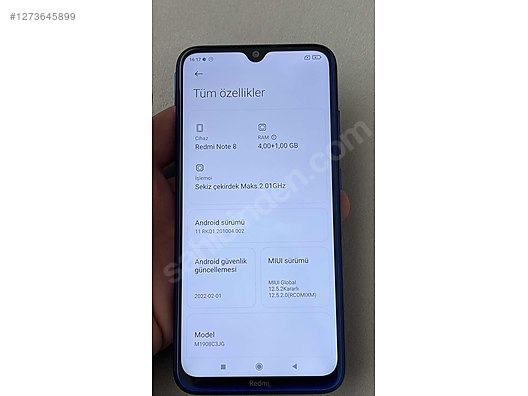 İkinci El ve Sıfır Alışveriş / Cep Telefonu & Aksesuar / Cep Telefonu / Xiaomi / Redmi Note 8