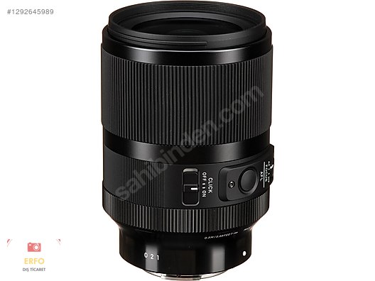 Lensler / Sigma 35mm f/1.4 DG DN Art Lens (Sony E) sahibinden