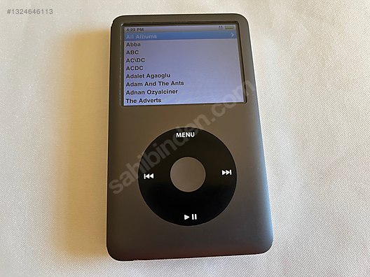 İPod Classic 160GB Black - Apple iPod Classic MP3 Çalarlar Uygun
