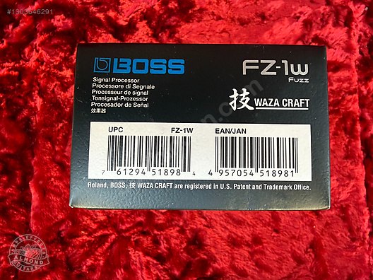 BOSS FZ-1W Waza Craft Fuzz - Efekt Pedalı ve Diğer Enstrüman Yan