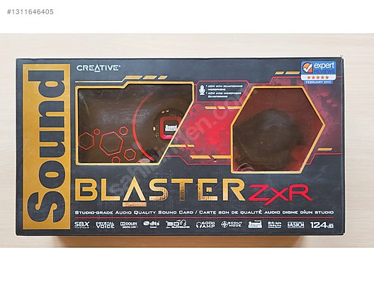 Creative Sound Blaster ZXR Ses Kartı sahibinden.comda - 1311646405