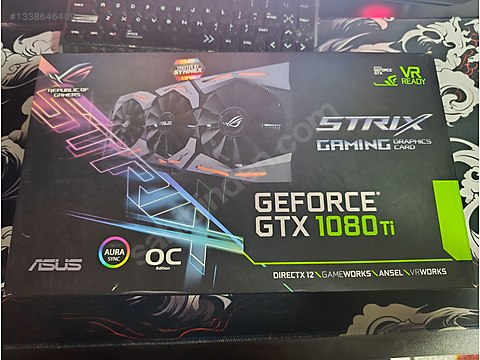 Asus Rog GTX 1080 Ti sahibinden.comda - 1338646409