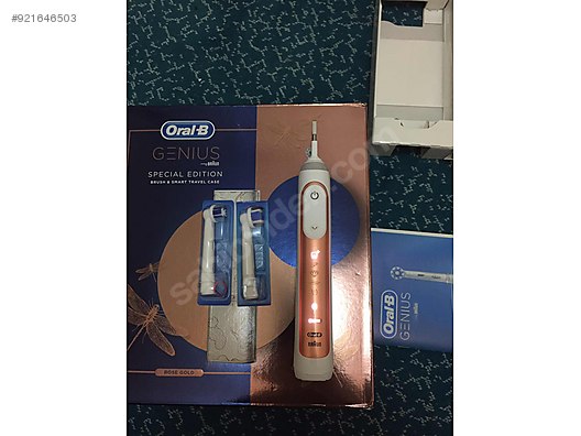 oral b genius 10000 special edition rose gold sarjli dis fircasi dis fircasi kozmetik agiz ve dis bakim urunleri sahibinden com da 921646503