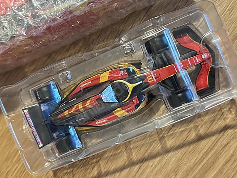 Özel McDonalds F1 Movie Car 1/43 Ölçekli Koleksiyon Modeli on