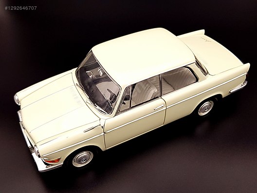Miniature Signature Models BMW 1962 Luxus – 1/18, Couleur Crème, édition Limitée
