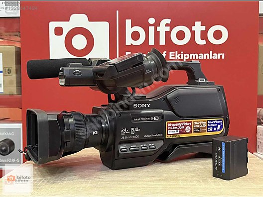 SONY デジタル 34 BRIGHT レッド　完動美品 Sony MC2500 Video Kamera - Tertemiz / GARANTİLİ ( 880 Saat