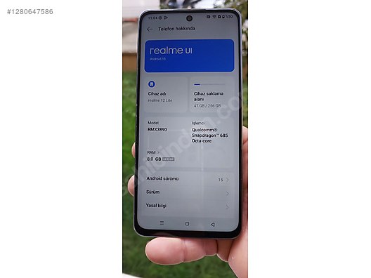 İkinci El ve Sıfır Alışveriş / Cep Telefonu & Aksesuar / Cep Telefonu / Xiaomi / 12 Lite