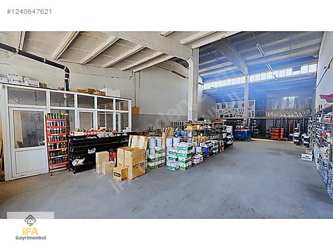 İFA'DAN ANADOLU SANAYİDE 300 M2 SATILIK İŞ YERİ